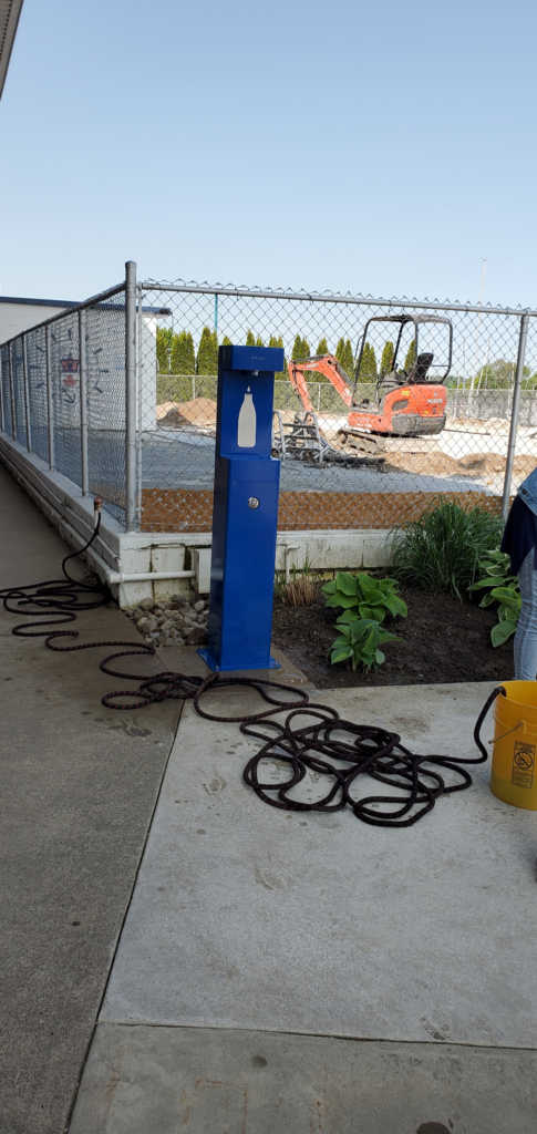 1. Eliminate Single-Use Water Bottles and Provide Water Refill Stations<br>The water station was installed in 2022, and RHYC discontinued the sale of bottled water.