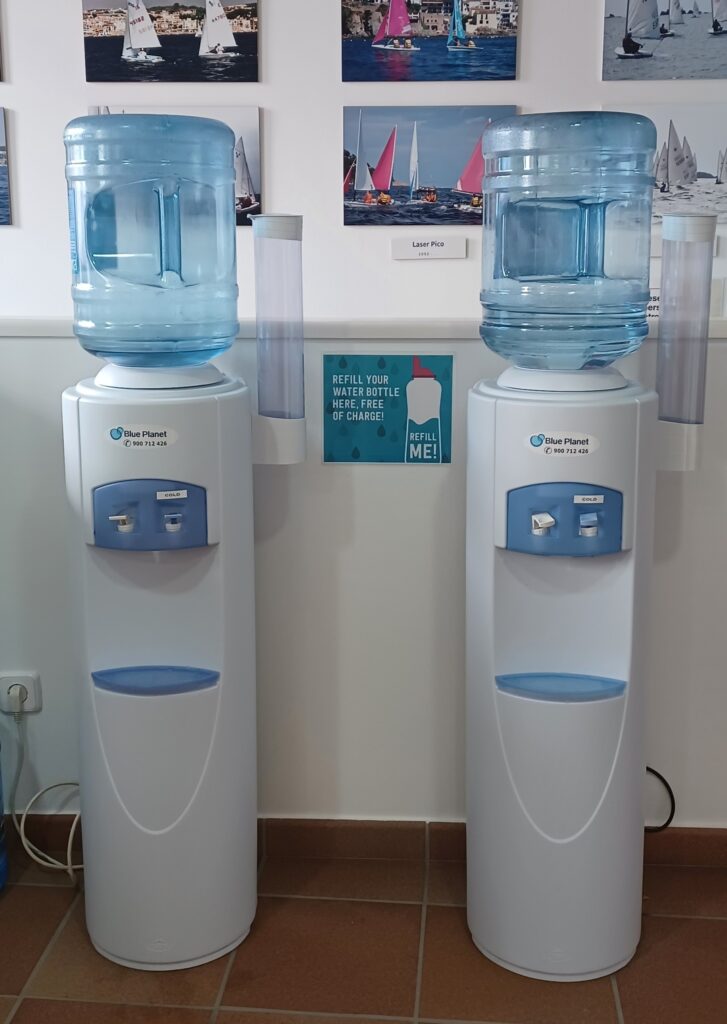 1. Eliminate Single-Use Water Bottles and Provide Water Refill Stations<br>WE HAVE A WATER REFILL STATION ON SITE AT THE EVENT, WITH SIGNAGE THAT ENCOURAGED REFILLING WATER BOTTLES