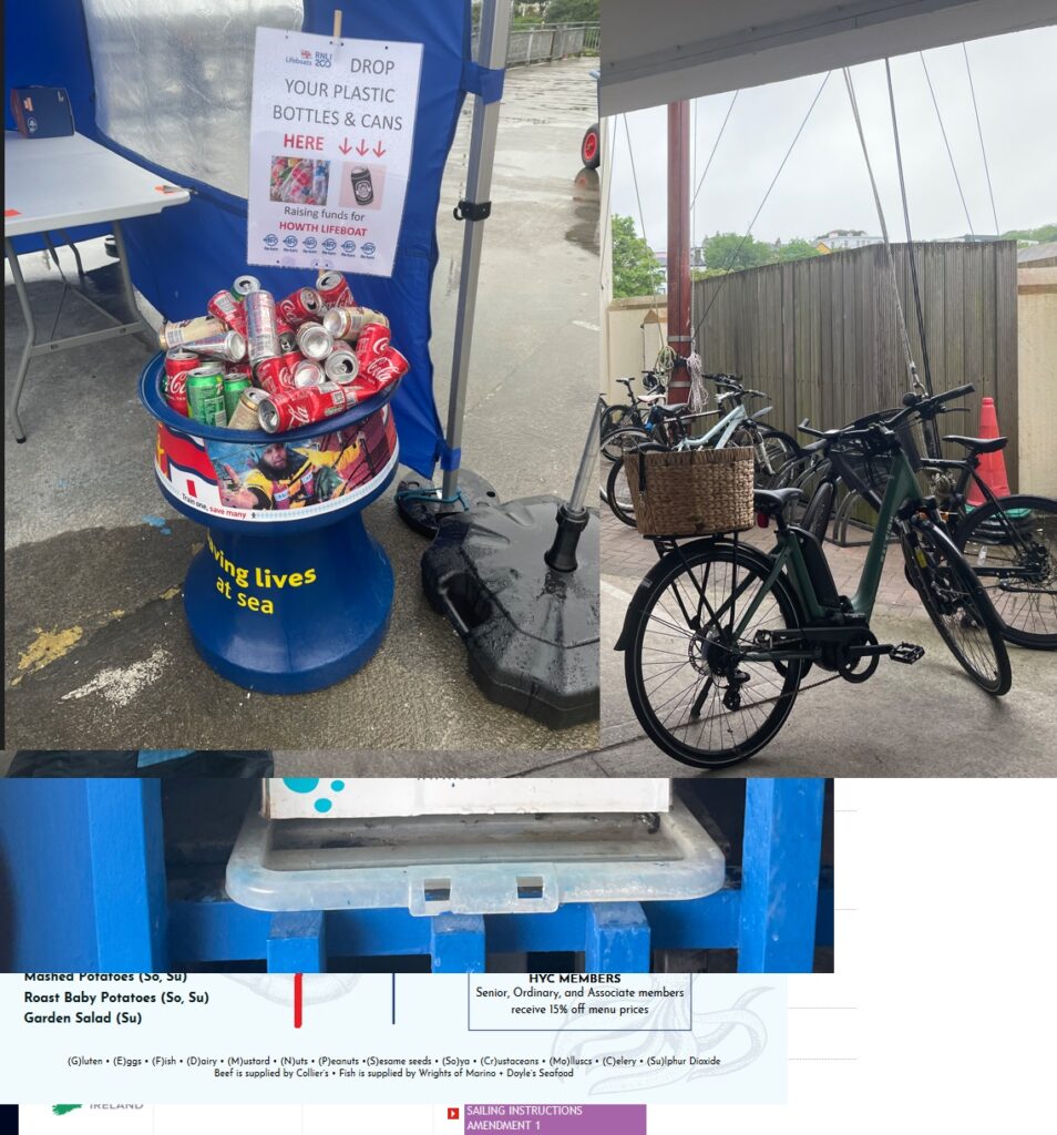 11. Ensure Proper Waste Bin Placement and Signage<br>Segregated waste management and charity donations of bottles and cans to RNLI so that they could get get the deposits back.