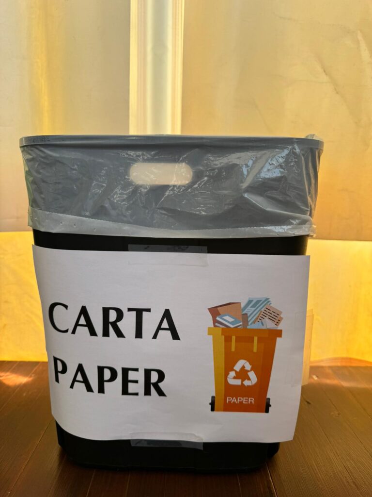 11. Ensure Proper Waste Bin Placement and Signage<br>signs have been placed on the rubbish bins clearly indicating the type of waste to be delivered 