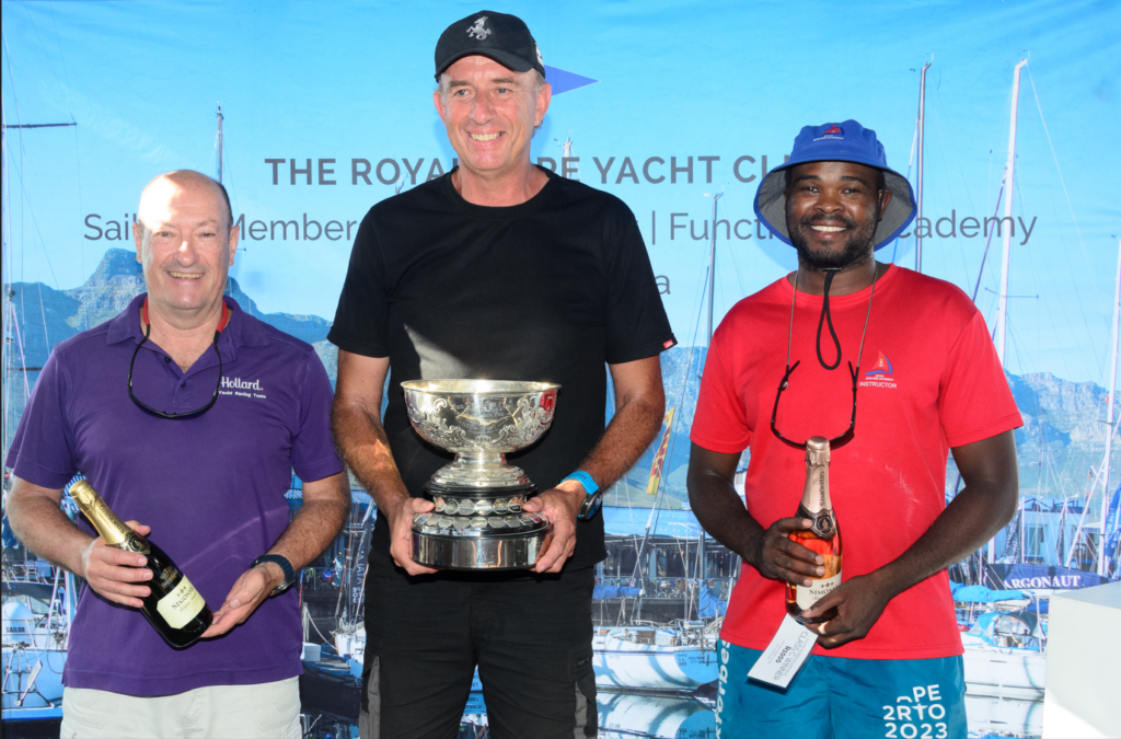 5. Award Practical Items or Use a Perpetual or Upcycled Trophy<br>"floating trophy" was awarded, as well as champagne and RCYC Restaurant cash vouchers