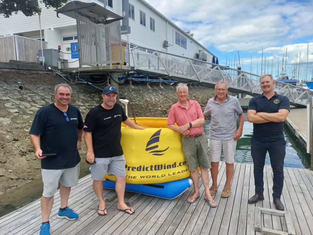 19. Reduce Day-of Emissions<br>Local company Predict Wind has sponsored Yacht Bot marks  to reduce the number of mark laying RIBS