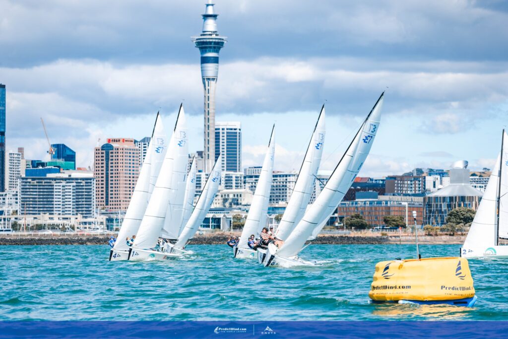 19. Reduce Day-of Emissions<br>Local company Predict Wind has sponsored Yacht Bot marks  to reduce the number of mark laying RIBS