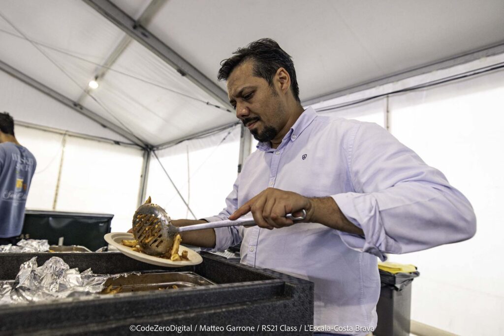 9. Serve Local Food or Source Seafood Sustainably<br>The food provider for the opening and closing ceremonies, as well as the daily meals during the 2024 RS21 World Championship, was the Club