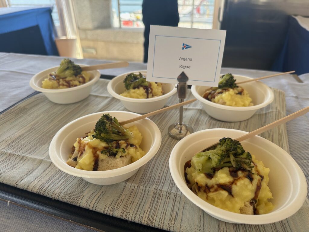 17. Offer Vegetarian or Vegan Alternatives<br>17) Different food options were provided during the event including vegetarian alternatives