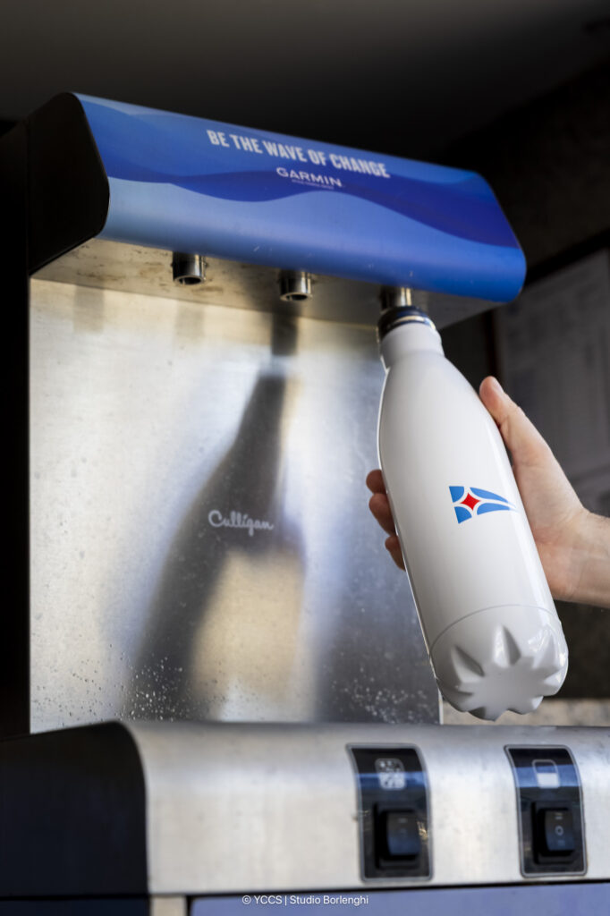 1. Eliminate Single-Use Water Bottles and Provide Water Refill Stations<br>We provided the organisation