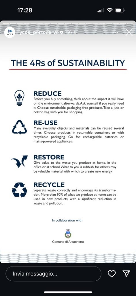 20. Inspire Future Action<br>20)same as point 7 plus we promoted sustainable conduct via RC44 APP and promoting the idea of a sustainable event during these days