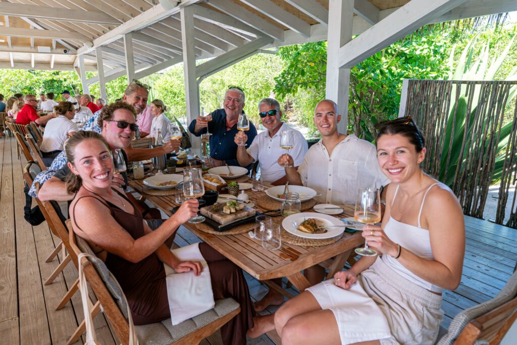 3. Serve Food with Plastic-Free Dinnerware<br>All caterers at all our regatta events used crockery or glass and no single use plastic dinnerware.