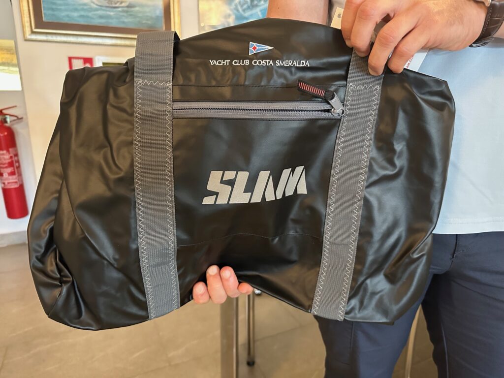 4. Skip Bags or Go Reusable<br>4)We gave the sailors Slam and North Sails bags as skippers bags that they can reuse 