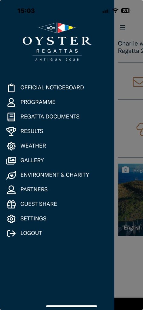 13. Use Paperless Event Management<br>We used no paper throughout the entire event.  All participants and staff were using the event app where all regatta information was held - notice of race, Event program, even the race course announcements and daily briefings, weather forecast, evening plans, emergency contact numbers, info on Environment and Charity, 
