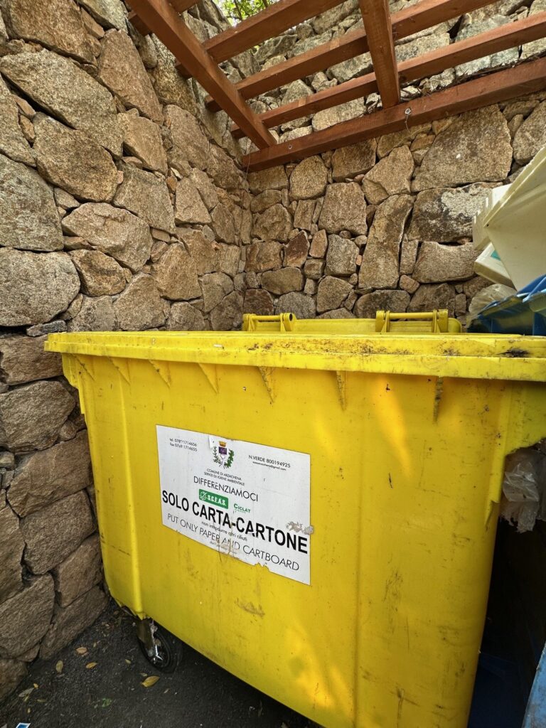 12. Divert Food Waste from the Landfill<br>In Italy, waste must be separated as required by law