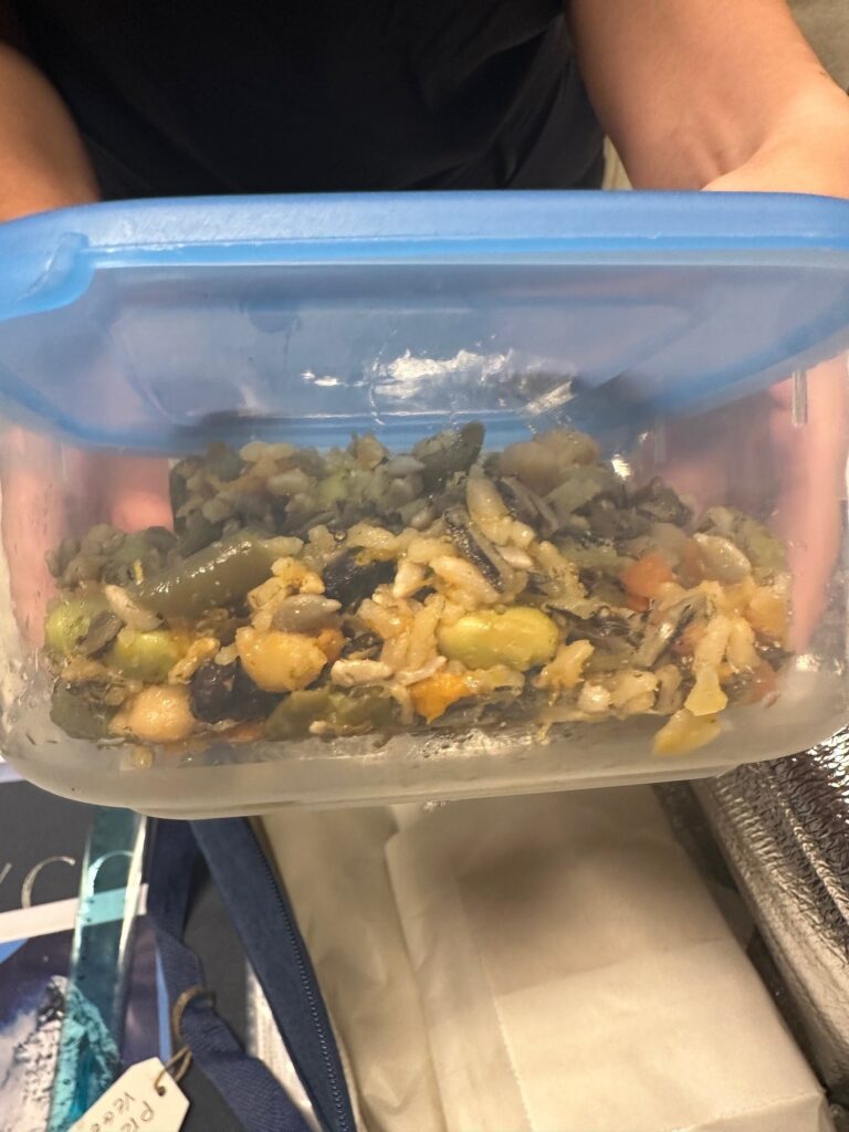 17. Offer Vegetarian or Vegan Alternatives<br>Different food options were provided during the event including vegetarian packed-lunch alternatives