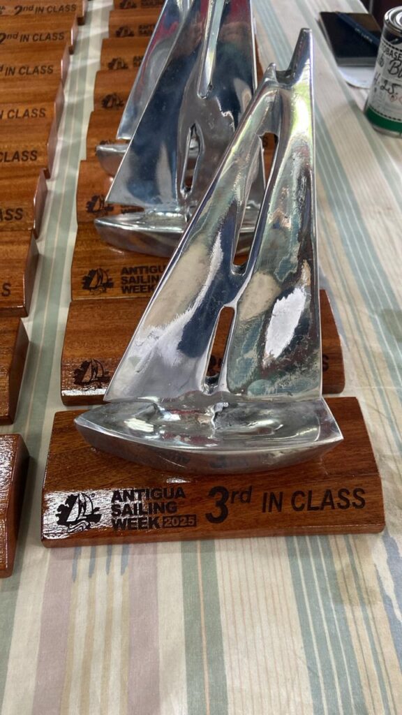 5. Award Practical Items or Use a Perpetual or Upcycled Trophy<br>Trophies were designed using 100 aluminum cans which were melted and moulded by a local Foundry.  Cans were collected  prior to the event by GH268 in their various recycling intiatives. 

The process began with the creation of two custom steel molds—one for the hull and another for the sails. Crafted from welded steel, these molds were built to withstand repeated use, allowing for multiple castings.

Once the molds were complete, the artist began melting down aluminum cans in a furnace reaching approximately 2000°F—well above the cans’ melting point of 1600°F. Around 100 cans were melted per batch, with each pour forming both the hull and sails of a single boat. All components were cast over the course of two intensive weekends.

After casting, each piece was rough-ground and shaped before progressing through several stages of polishing. Once enough components were ready, the sails were carefully welded to the hulls. Final welds were cleaned and polished to create a seamless finish.

The result is a series of striking, hand-crafted aluminum boats—each one a testament to resourcefulness, repetition, and refined craftsmanship.