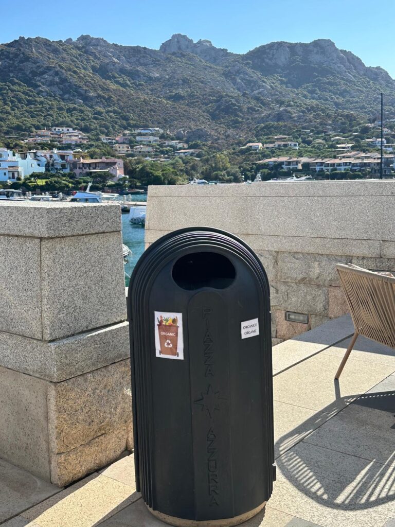 11. Ensure Proper Waste Bin Placement and Signage<br>All the trash bins had signs for waste separation