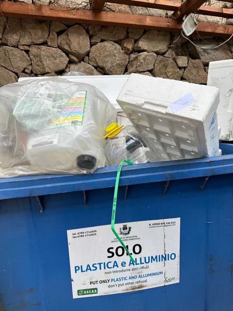 12. Divert Food Waste from the Landfill<br>In Italy, waste must be separated for recycling, as required by law.