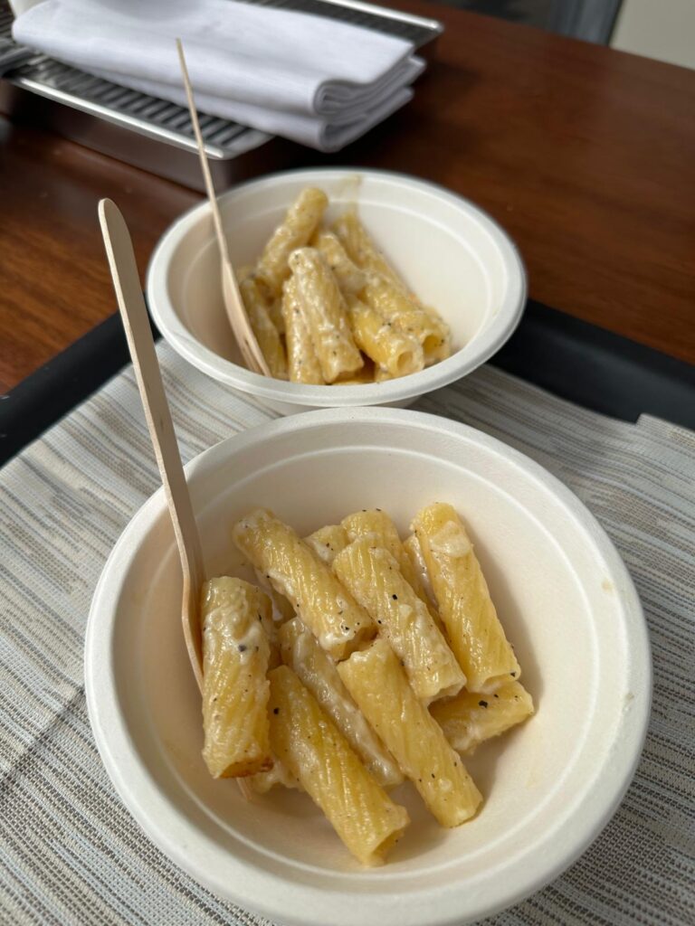 17. Offer Vegetarian or Vegan Alternatives<br>Different food options were provided during the event including vegetarian alternatives.