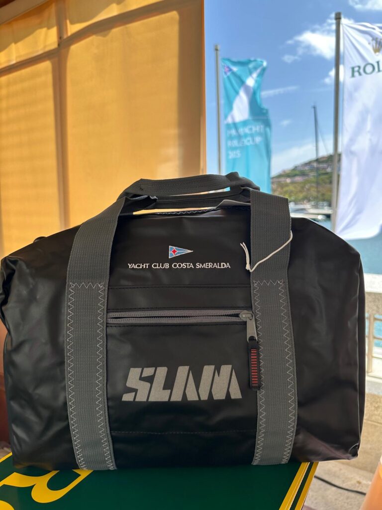 4. Skip Bags or Go Reusable<br> We gave the sailors the Club’s Slam sail bags as skipper bags, which they can reuse