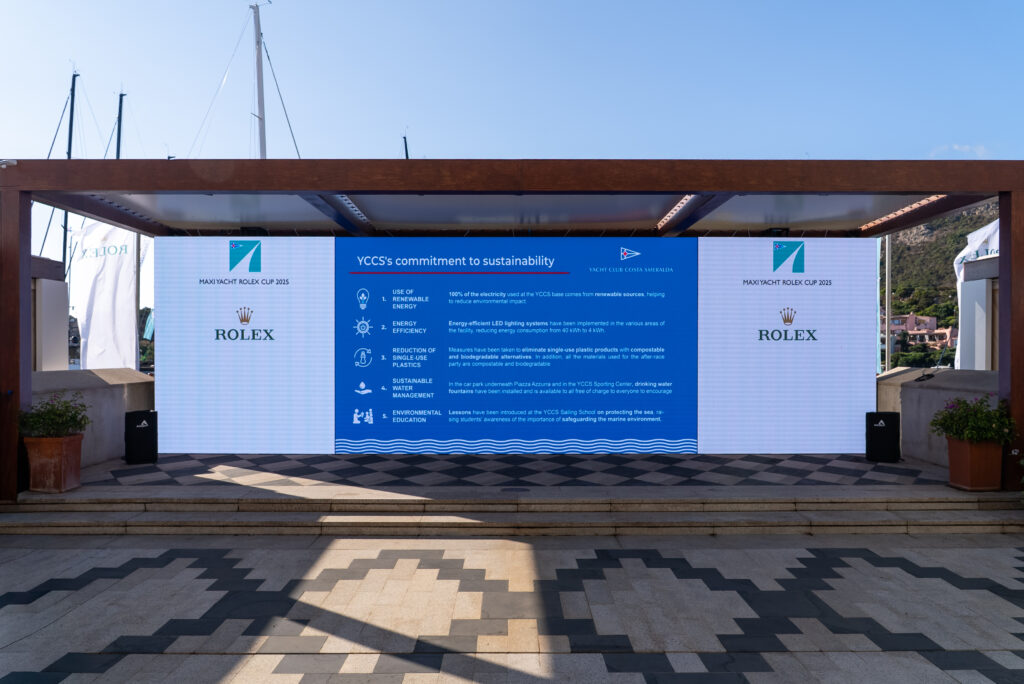 6. Publicize Your Sustainability Efforts<br>We have shown on our ledwall what YCCS is doing to reduce its environmental impact. All the YCCS initiative are also listed on YCCS website.