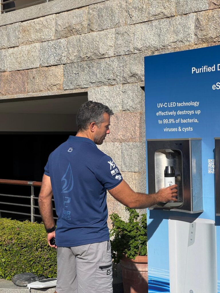 1. Eliminate Single-Use Water Bottles and Provide Water Refill Stations<br>We provided the organisation