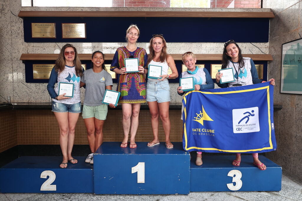 20. Inspire Future Action<br>- Action 16 - A professor and a researcher from the University of Brasília collected and analyzed water samples from Lake Paranoá during the regattas and spoke with participants about life in the water.
- Action 19 - This event offset the carbon emissions of the first edition, held in 2024; we launched a carbon emissions calculator for travel at nautical events for testing.
- Action 20 - The sailors