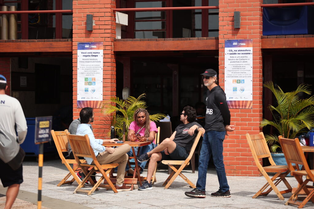 20. Inspire Future Action<br>- Action 16 - A professor and a researcher from the University of Brasília collected and analyzed water samples from Lake Paranoá during the regattas and spoke with participants about life in the water.
- Action 19 - This event offset the carbon emissions of the first edition, held in 2024; we launched a carbon emissions calculator for travel at nautical events for testing.
- Action 20 - The sailors