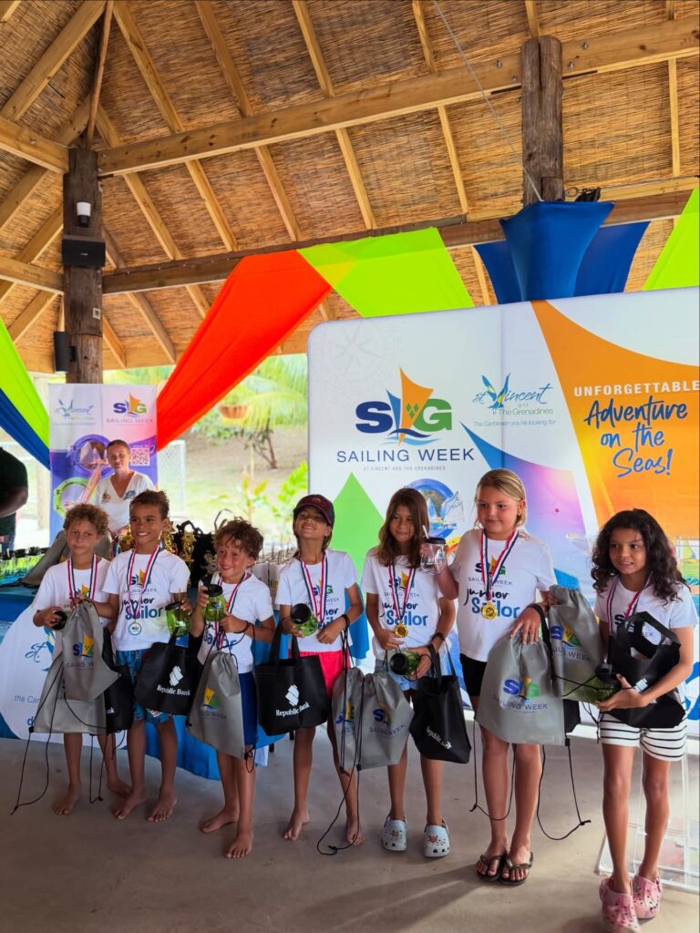 1. Eliminate Single-Use Water Bottles and Provide Water Refill Stations<br>All sailors were advised in pre-event communications to travel with reusable water bottles.

SVG Sailing Week purchased branded reusable cups for distribution to all sailors and volunteers.

Water refill stations were installed at Official race headquarters 

Regrettably, sponsors donated beverages in plastic bottles.
Where there was plastics, recycling was encouraged. There were multiple clearly marked recycling receptacles placed at the venue. All plastics were collected at the end of the event for recycling.

A short post-event sustainability survey assessed awareness and behavior change related to reusable water bottles and plastic reduction.

No single-use plastic straws were purchased, distributed or provided by SVG Sailing Week Organising committee however vendors often sold drinks using plastic straws.

Sailor giveaway bags were made from durable, reusable fabric and branded for long-term use.
Contents prioritized practical items over disposable promotional materials.

Awards were locally produced, wooden crafted boats, as well as a painting painted by a local painter. All trophies were repurposed. 

Sustainability efforts were launched in an online “Green Campaign” 
Website: https://svgsailingweek.com/sailgreensvg

Sustainability messaging were delivered across multiple platforms, ensuring strong visibility and continuous engagement throughout the event. (website, social media including Facebook, instagram, radio). 

Ceremonies (opening, closing, media briefings), The Minister of Tourism  reinforced the event’s environmental commitment and alignment with national sustainability priorities.

Local organisations involved in the green campaign were Sustainable Development Unit - messaging and technical guidance.
Sustainability Commission, SVG Olympic Committee - funding, coordination
National Parks, Rivers and Beaches Authority - logistics and coastal management.
SVG Tourism Authority - promotion and alignment 
Tropical Realism - commissioned artwork
Sargeant Model Boat Shop - crafting of model boats to be used as prizes
Action Bequia - Bequia
SVG Forestry Department 
All Islands Recycling
SVG Tourism Authourity

Reusable branded signage were used across venues.
Heavy emphasis on digital education, including QR codes linking to sustainability actions, beach cleanups, and surveys.

Vendors sourced local produce and seafood at all meals.

Green team was Alexandra Punnett: Vincy Sailing Clean Regatta Manager
Amber Glasgow: Sustainability Commission, Olympic Committee
Brenton Quammie: National Ozone Assistant, Sustainable Development Unit
Kurt Dougan: Environment Resource Analyst, Sustainable Development Unit
Samantha DaSilva: Environment Resource Analyst, Sustainable Development Unit
Tyshana Thomas: Environment Resource Analyst, Sustainable Development Unit
Suzette Jackson: Sustainability Commission, Olympic Committee
Orr Miller: Sustainability Commission, Olympic Committee
Twanique: National Parks, Rivers and Beaches Authority 
Aina Browne: SVG Tourism Authority

Clearly labeled waste stations (recyclables).
Hotels managed food waste collection in dining areas.
Food waste was repurposed for composting or animal feed where possible.

Event communications, schedules, surveys, and education materials delivered digitally.
Use of WhatsApp groups, QR codes, online forms, and an SVG Sailing Week e-magazine.

We hosted a beach clean up, Big Sands, Sandy Bay. Timed to align with the leatherback turtle nesting season. Educational messaging on turtle natal homing and coastal protection. Everyone carpooled. We hired 3 buses, had over 40 volunteers from 15 different organisations. 

For future action we announced that we will grow our green campaign for next year. 

Several videos were posted on our Instagram page https://www.instagram.com/svgsailingweek/