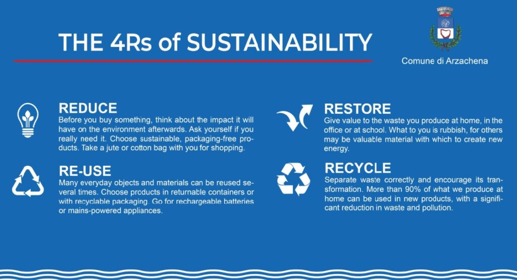 7. Involve Local Organizations<br>We agreed with the municipality of Arzachena to spread some of the communications they produced onrespect for the environment.