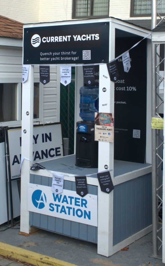 1. Eliminate Single-Use Water Bottles and Provide Water Refill Stations<br>After Annapolis Green closed, we created our own refill stations to cut down on plastic water bottles. We also included information about the refill stations in our "What to Know before you Go Email". All exhibitors were informed that they were not allowed to sell water in plastic bottles. Email here: https://conta.cc/4o3QqL7