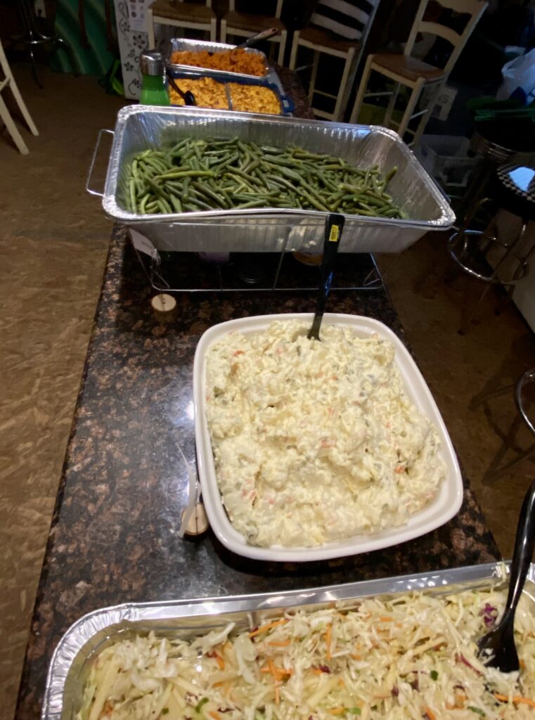 9. Serve Local Food or Source Seafood Sustainably<br>Our fish was from Tybee Island Seafood (local), always fresh and sustainably sourced, and our meat was from Ogeechee Meat Market (local). Much of the salad and veggie ingredients came from local farmers markets and vendors.