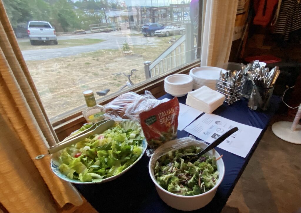3. Serve Food with Plastic-Free Dinnerware<br>We use compostable plates and bowls and washable cups and silverware.