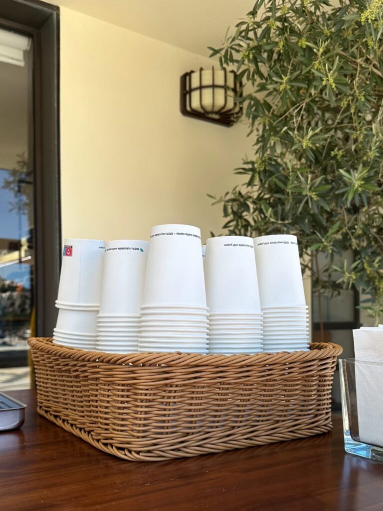 2. Eliminate Plastic Straws<br>No plastic straws were used.