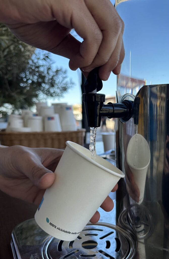 2. Eliminate Plastic Straws<br>No plastic straws were used.