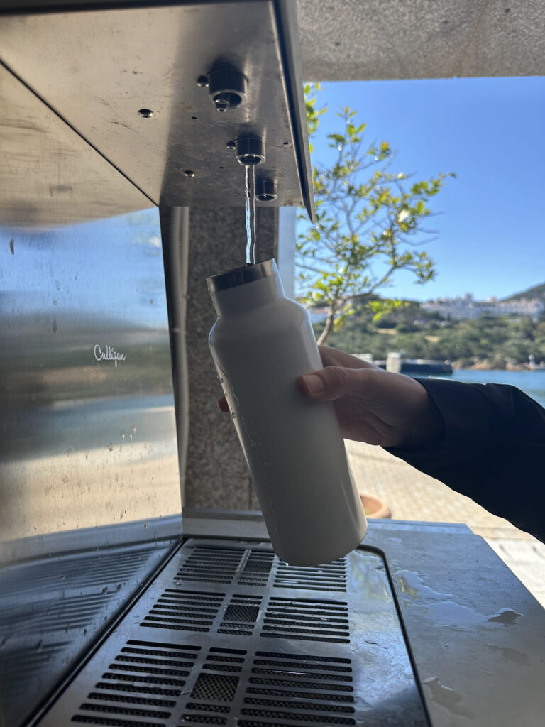 1. Eliminate Single-Use Water Bottles and Provide Water Refill Stations<br>YCCS did not provide single use water bottles. During the event, participants were encouraged to use reusable water bottles and the water fountain at the Club, so as to avoid using disposable plastic bottles.