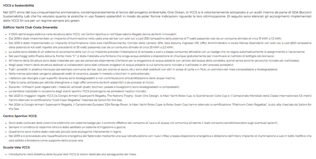 6. Publicize Your Sustainability Efforts<br>Information on the YCCS