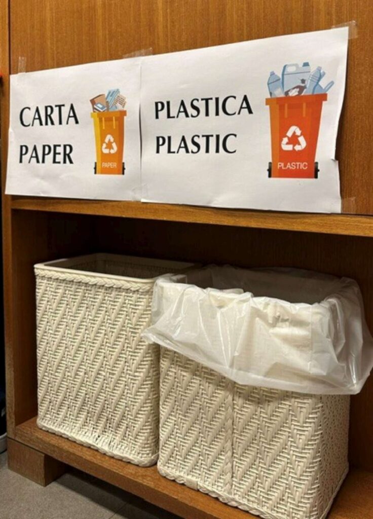 11. Ensure Proper Waste Bin Placement and Signage<br>As per above, all the bins are accompanied by information signs, as shown in the attached photos