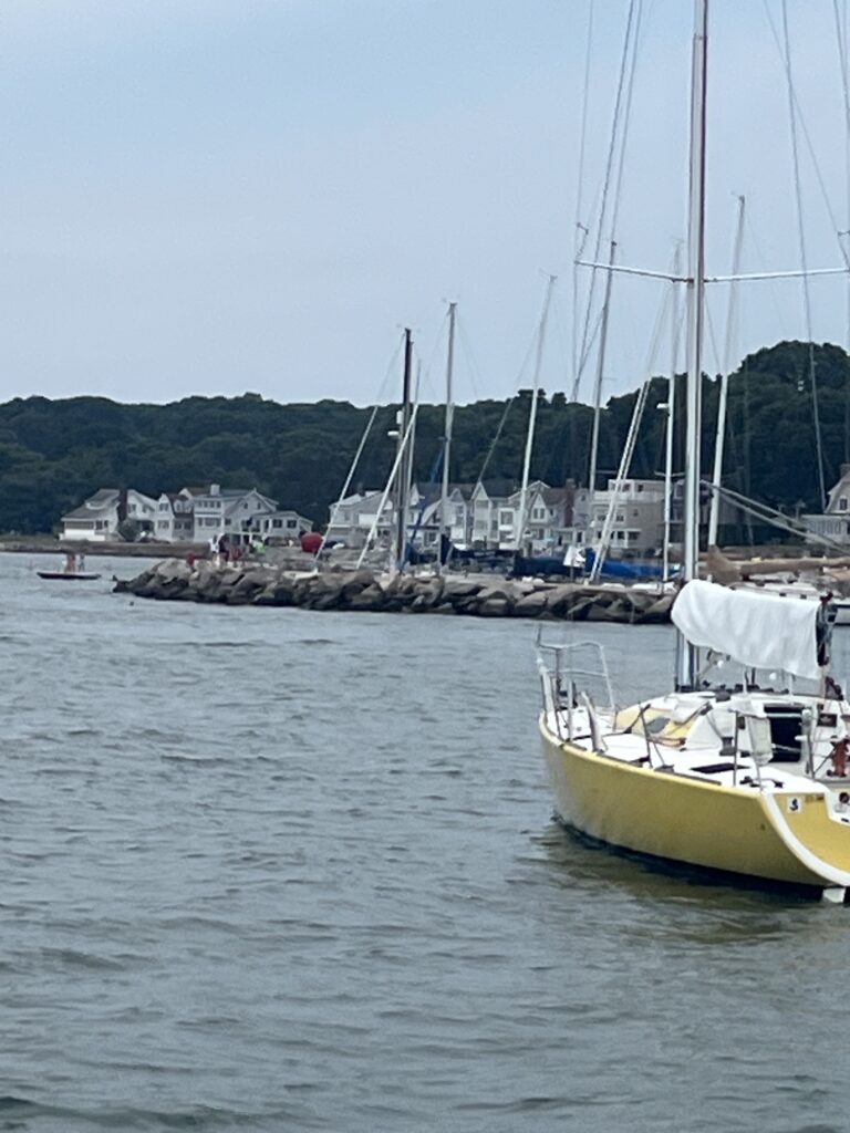 19. Reduce Day-of Emissions<br>Coaches were encouraged to share coach boats and spectators were encouraged to sit on the breakwater at the yacht club rather than going out on the water. 