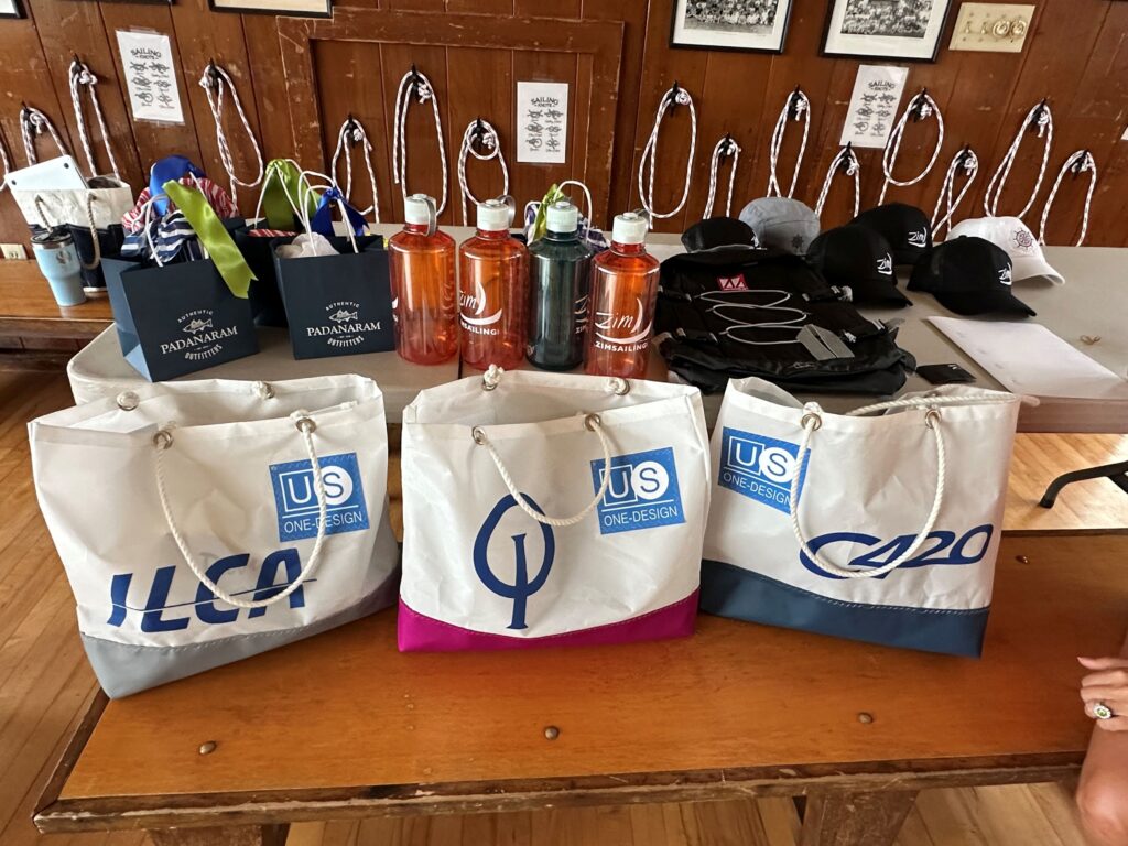 1. Eliminate Single-Use Water Bottles and Provide Water Refill Stations<br>1. We asked that competitors and coaches bring their own water bottles and fill them at the water stations provided. (Photo 1 - 0981 & photo 2 - 0981)

2. There were no plastic straws provided at the event and I asked the bars to resist giving them automatically with adult drinks.

3. Food was served on and in compostable dishes with compostable 