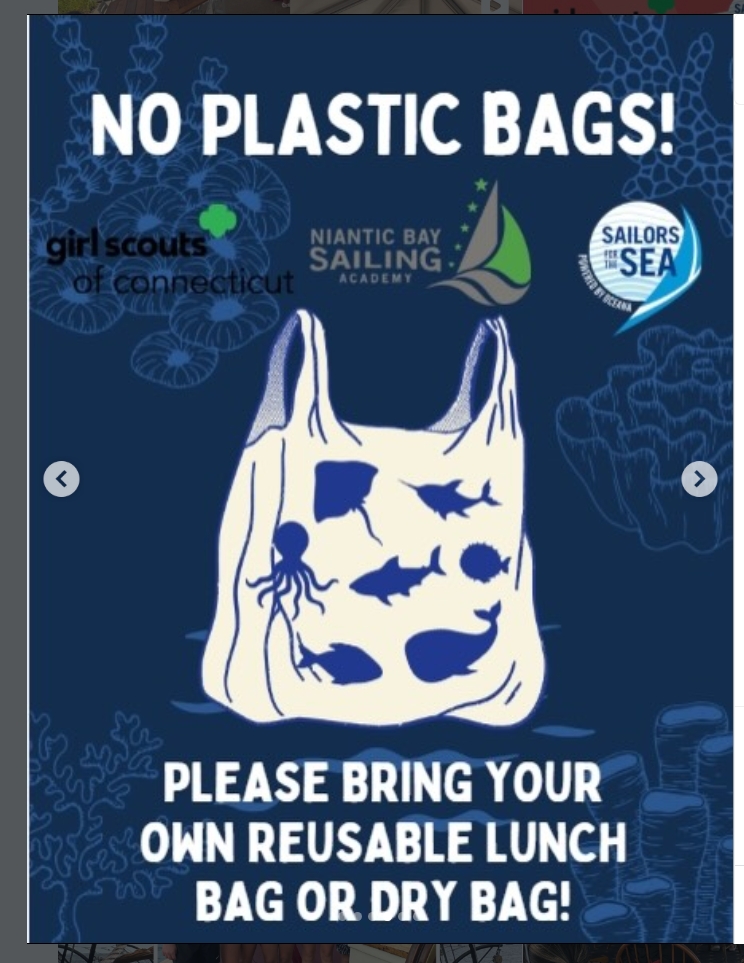 6. Publicize Your Sustainability Efforts<br>Clean practices have been publicized through educational posts for weeks prior to the regatta. These posts were on social media and some were printed and laminated for reusable signage around the club.