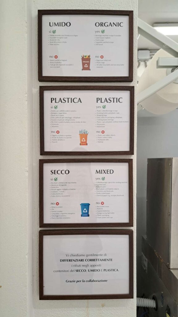 8. Post Educational and Reusable Signage<br>Waste separation was facilitated through clearly labelled collection bins positioned across the regatta village and YCCS. In addition, educational content on water consumption and plastic pollution was displayed next to the drinking water fountain, helping to promote greater awareness of sustainability-related issues among participants and visitors.