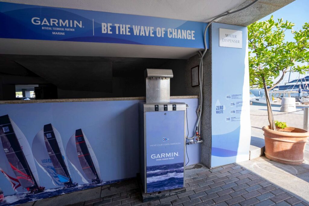 1. Eliminate Single-Use Water Bottles and Provide Water Refill Stations<br>Reusable water bottles were provided to the media team and accredited media representatives, encouraging the adoption of more sustainable practices throughout the event. A drinking water fountain is permanently available outside the YCCS, and all competitors, teams, and event personnel are informed of its availability. These initiatives contributed to reducing the consumption of single-use plastic water bottles by promoting on-site refilling.