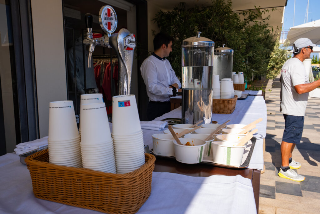 2. Eliminate Plastic Straws<br>Plastic straws are no longer available at the YCCS and, as a result, were not used or distributed during the event. Drinks were served in 100% recyclable paper cups.