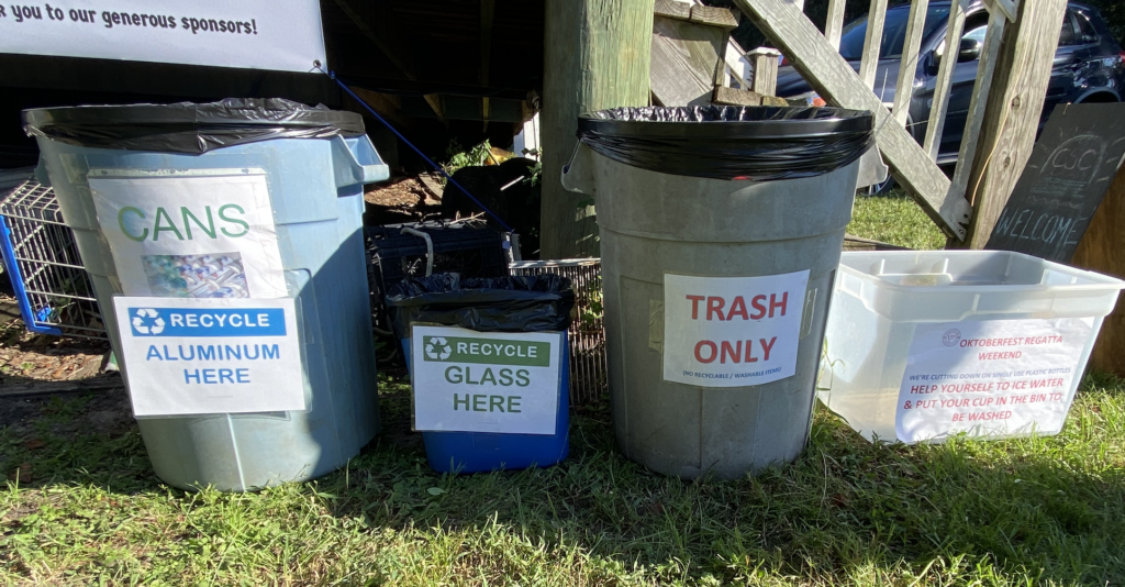 11. Ensure Proper Waste Bin Placement and Signage<br>Right where everyone can see them, inside and outside.